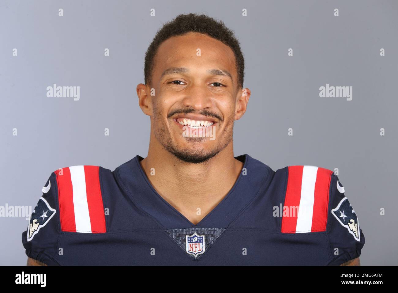 Derek Rivers This is a 2020 photo of Derek Rivers of the New England Patriots NFL ...