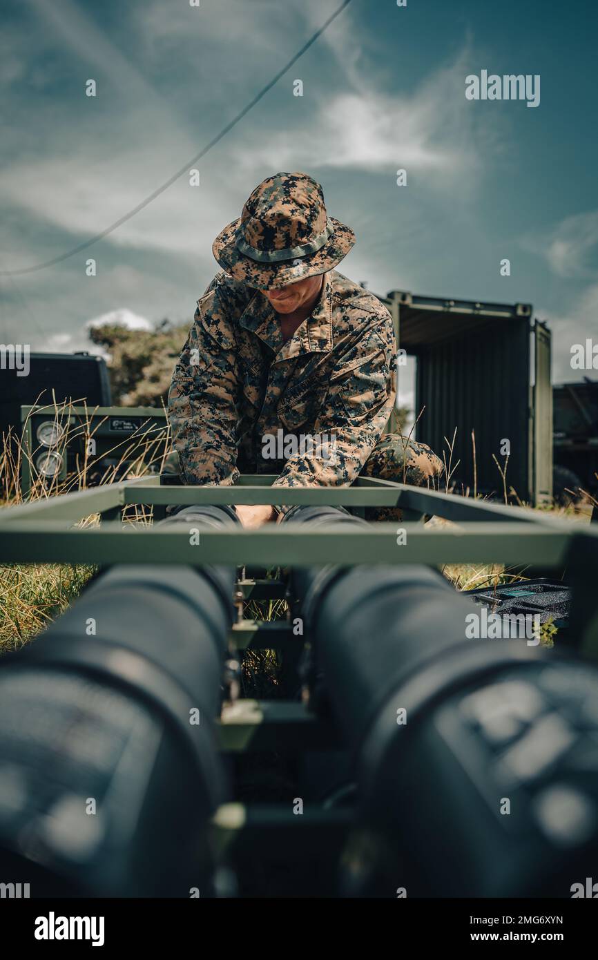 Tactical water purification system hires stock photography and images