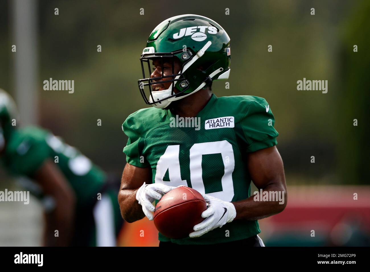 New York Jets cornerback Javelin Guidry (40) during a practice at the