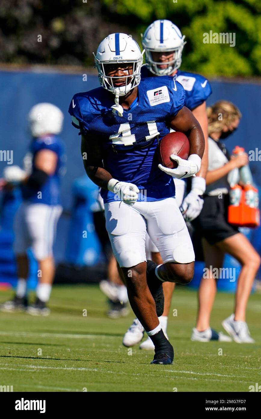 Indianapolis Colts tight end Farrod Green (41) in action against