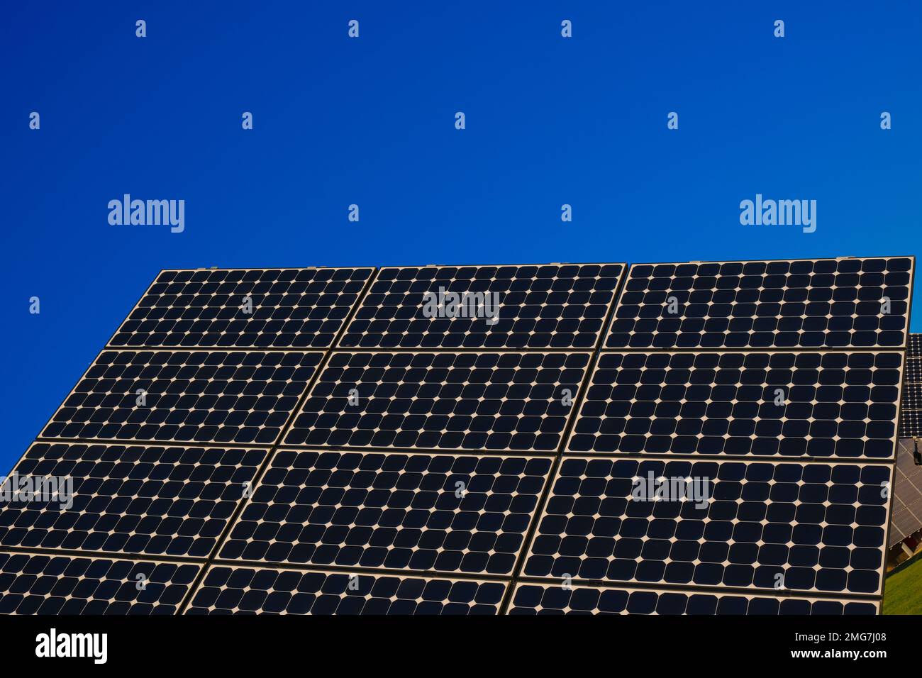 solar power technology. Green energy concept.Solar panels samples on a