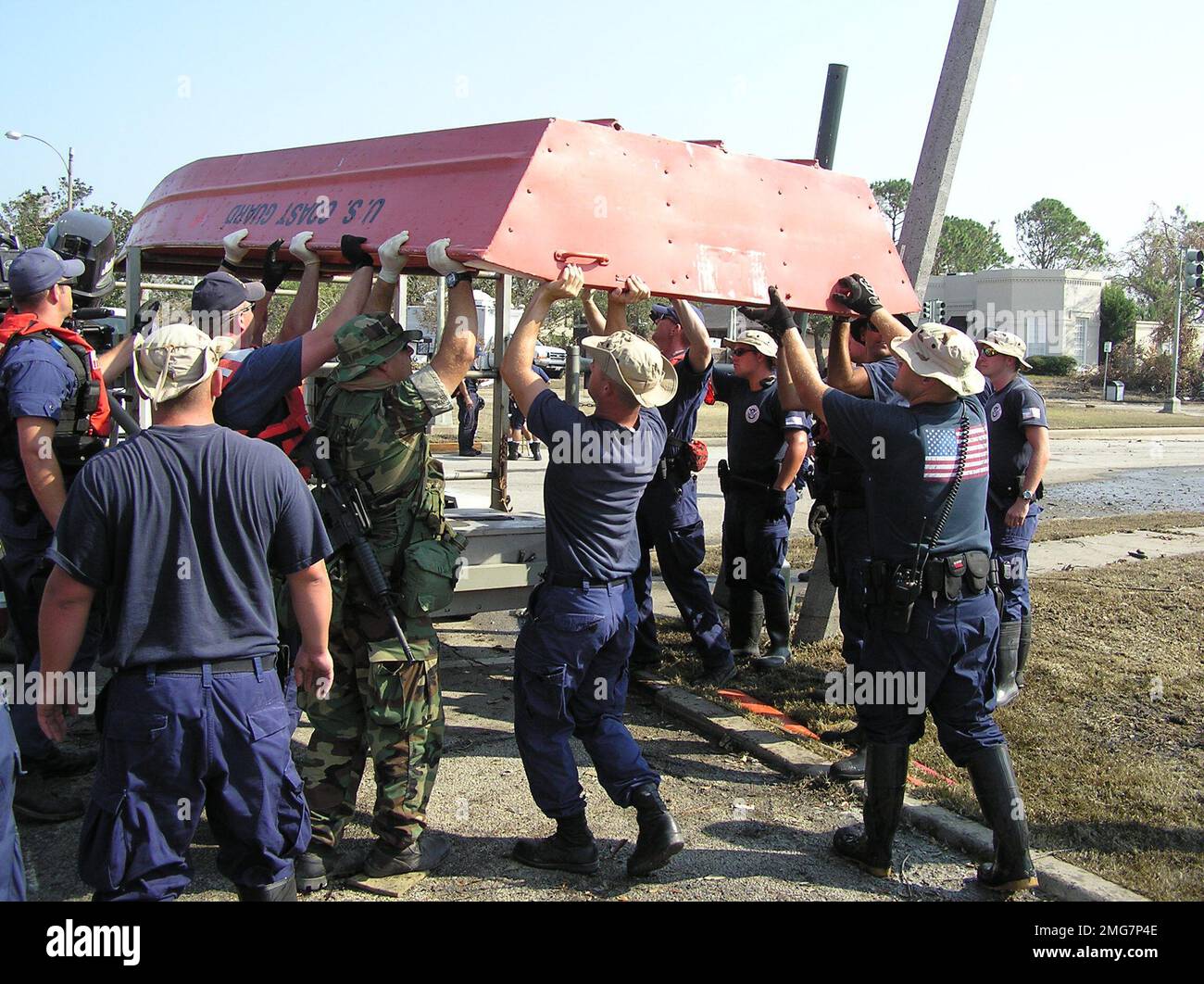 Operation Baton Rouge Marine Safety Unit Baton Rouge - New Orleans Flood Operations - 26-HK ...