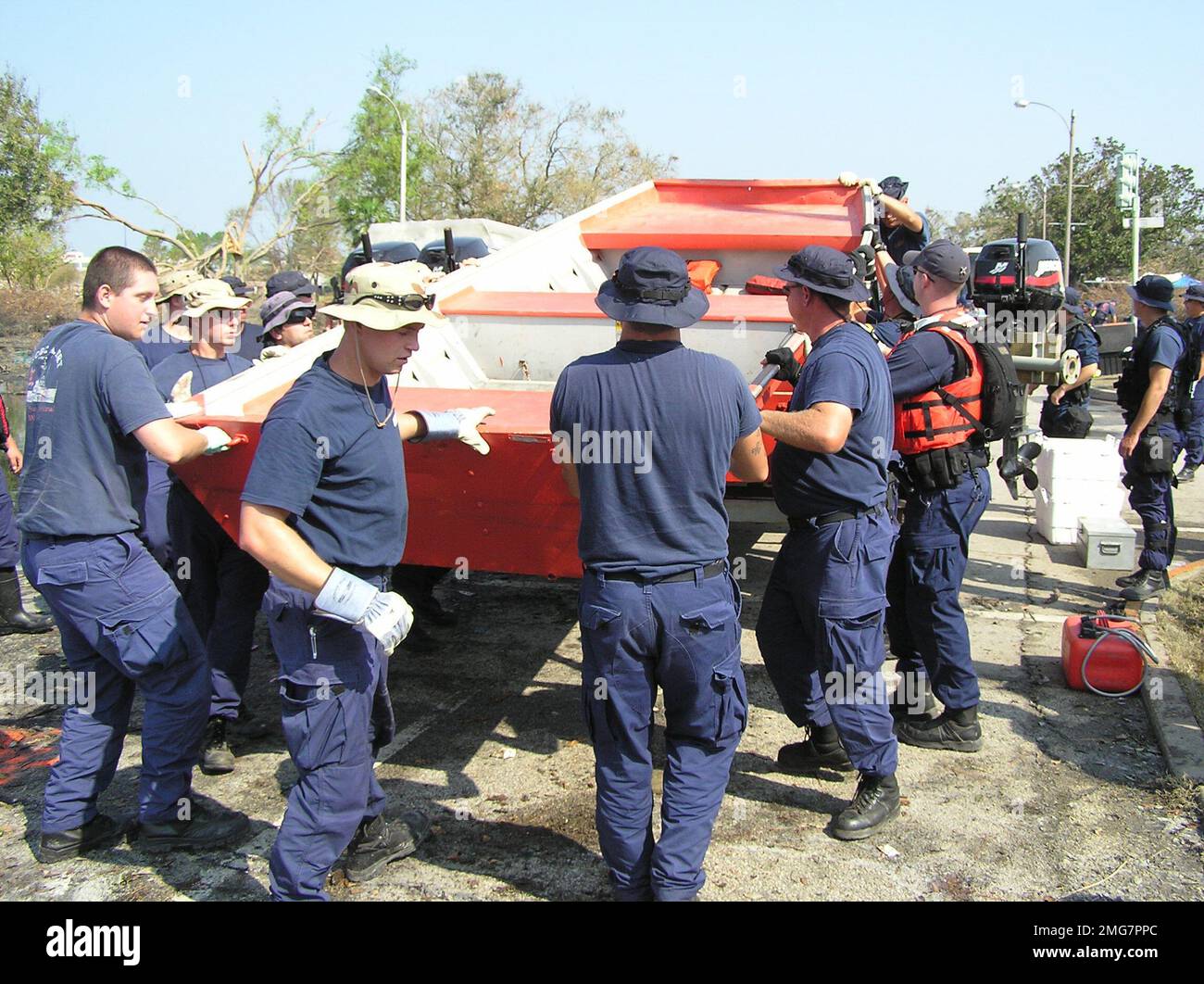 Operation Baton Rouge Marine Safety Unit Baton Rouge - New Orleans Flood Operations - 26-HK ...