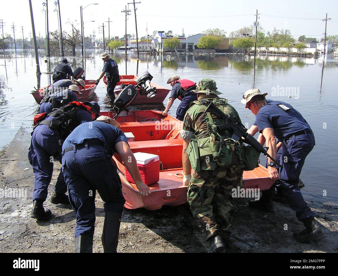 Operation Baton Rouge Marine Safety Unit Baton Rouge - New Orleans Flood Operations - 26-HK ...