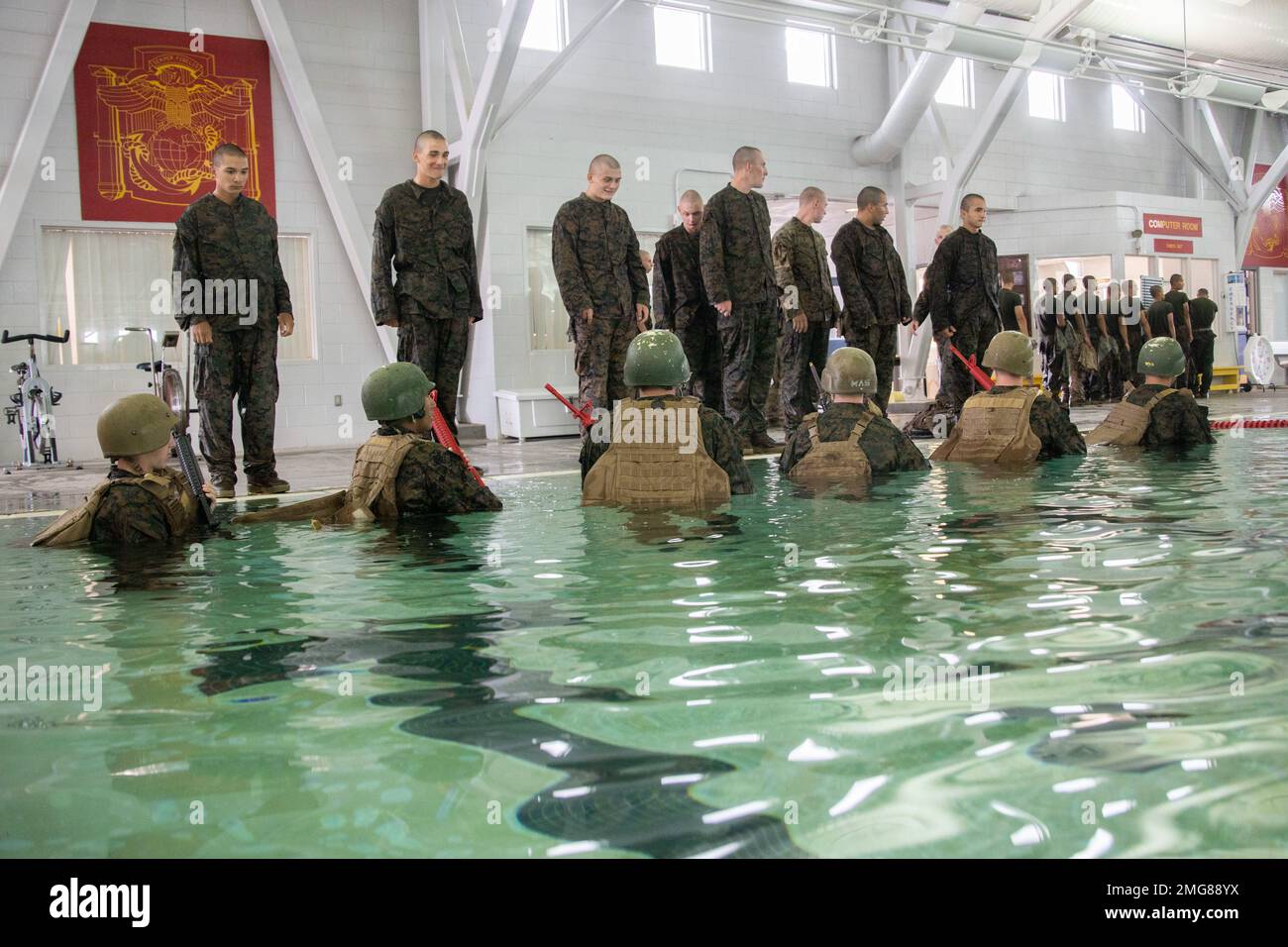 Marine boot shop camp swim week