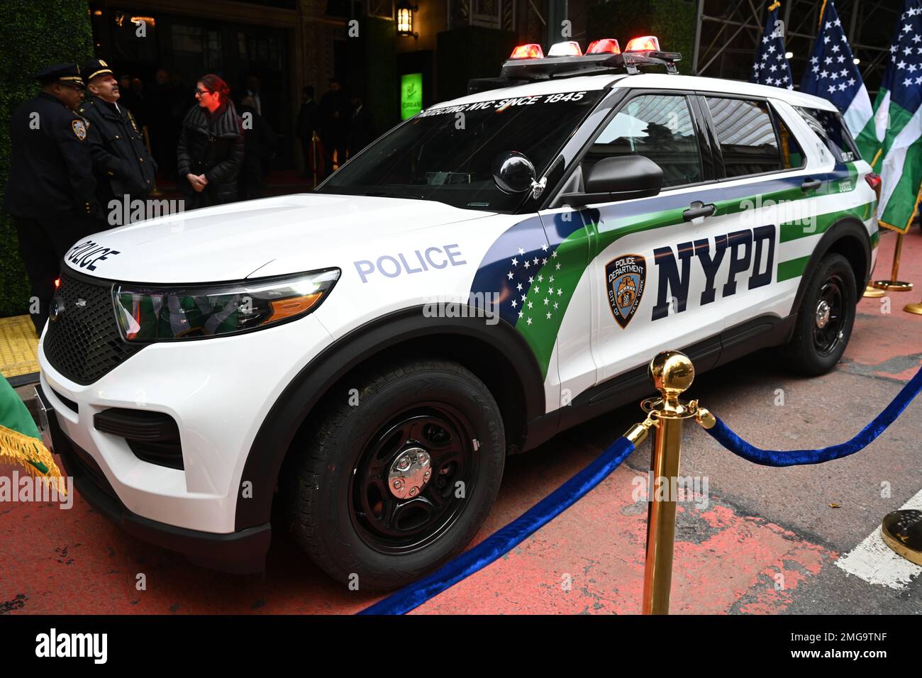 The new design for police patrol vehicles unveiled at the 'State of the ...