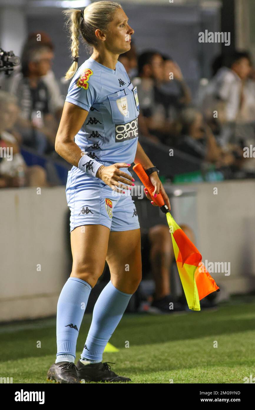 Assistant Referee, Neuza Inês Back, during the Campeonato