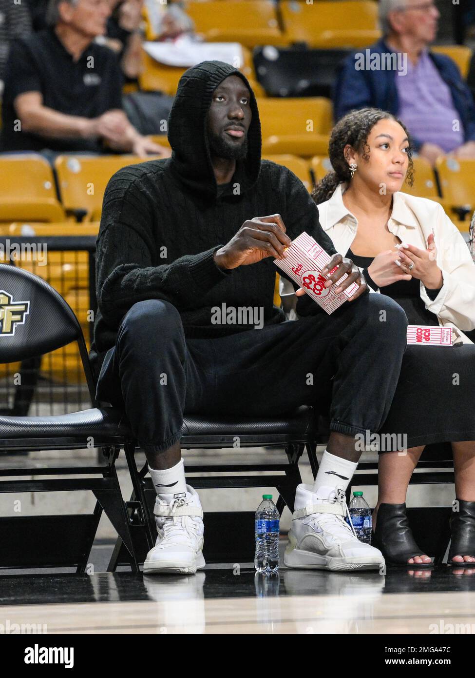 Orlando, FL, USA. 25th Jan, 2023. Former UCF basketball player Taco