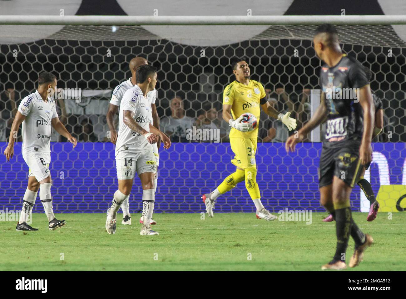 SP Santos 01/25/2023 PAULISTA 2023 SANTOS X AGUA SANTA Joao