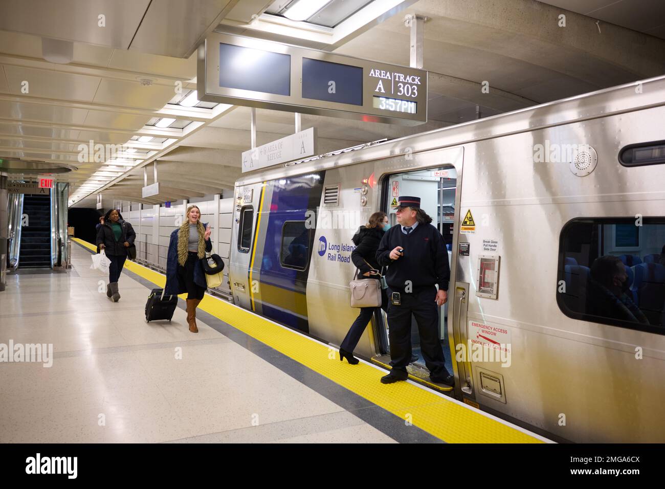 New York, New York, USA. 25th Jan, 2023. Grand Central Madison terminal