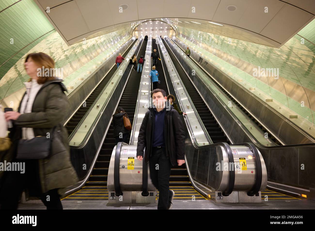 New York, New York, USA. 25th Jan, 2023. Grand Central Madison terminal