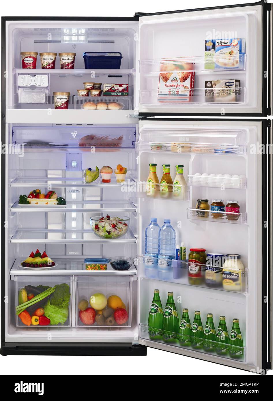 fridge isolated on white background Stock Photo Alamy