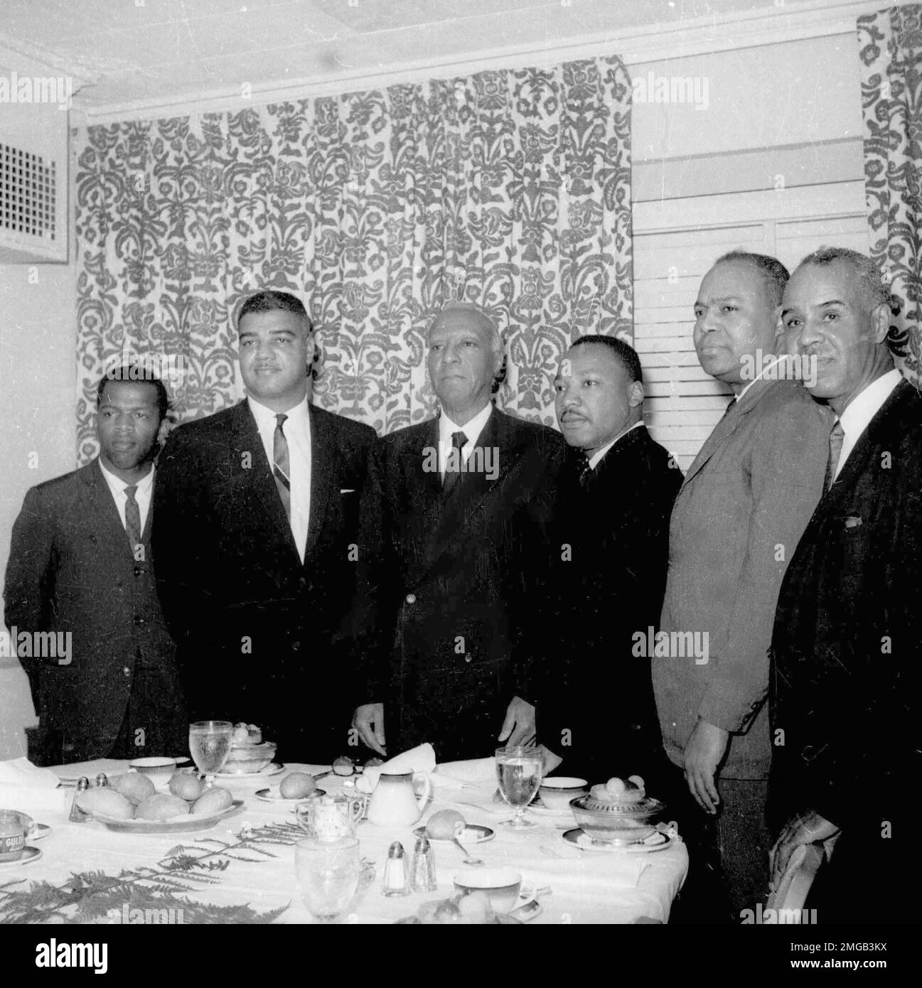 FILE In this July 2, 1963, file photo, six leaders of the nation's