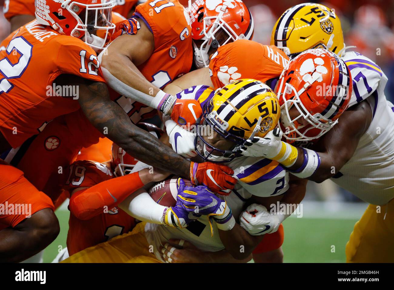 FILE In this Jan. 13, 2020, file photo, LSU wide receiver Justin