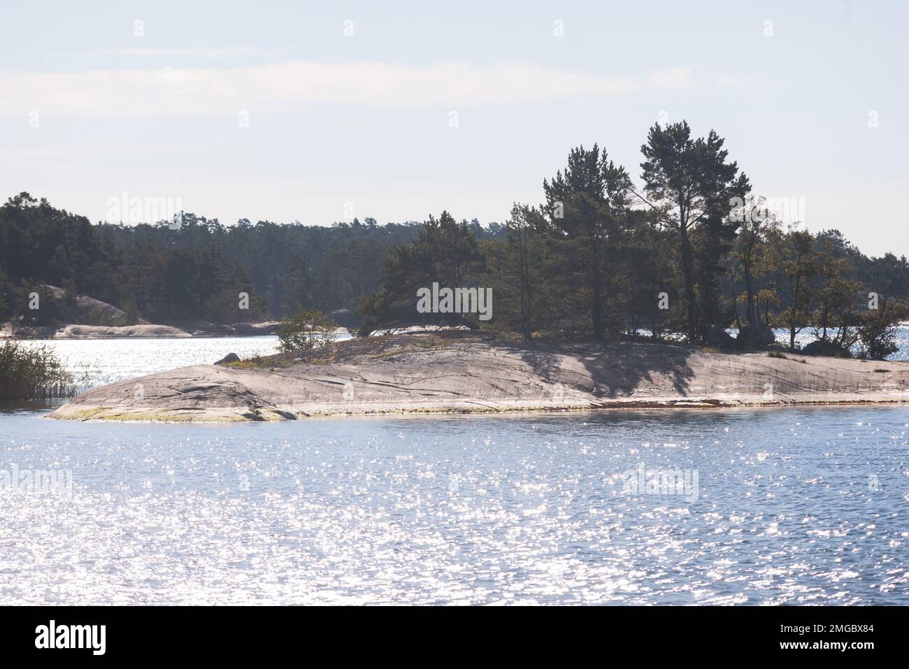 Archipelago National Park landscape, Southwest Finland, with islands ...
