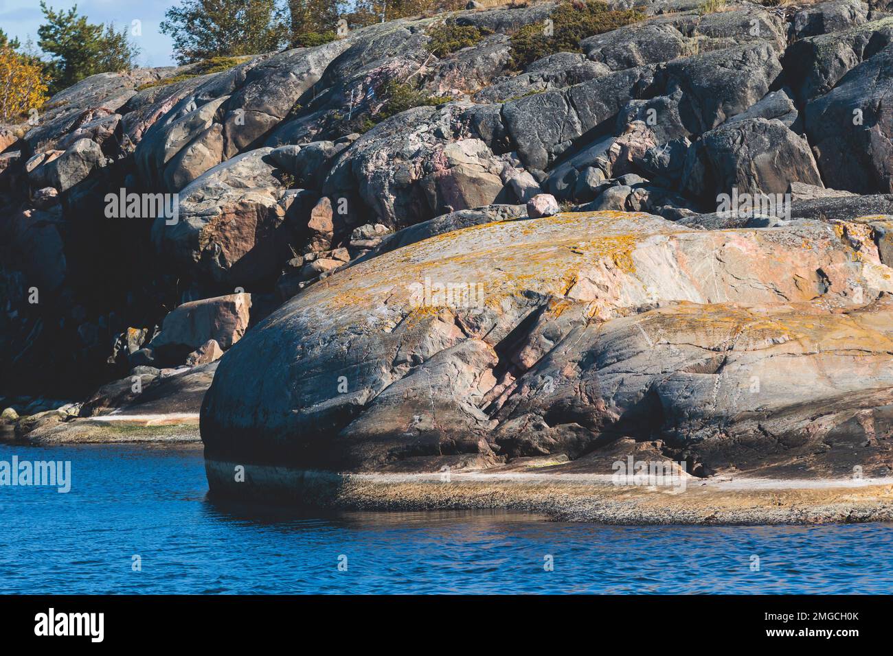 Archipelago National Park landscape, Southwest Finland, with islands ...
