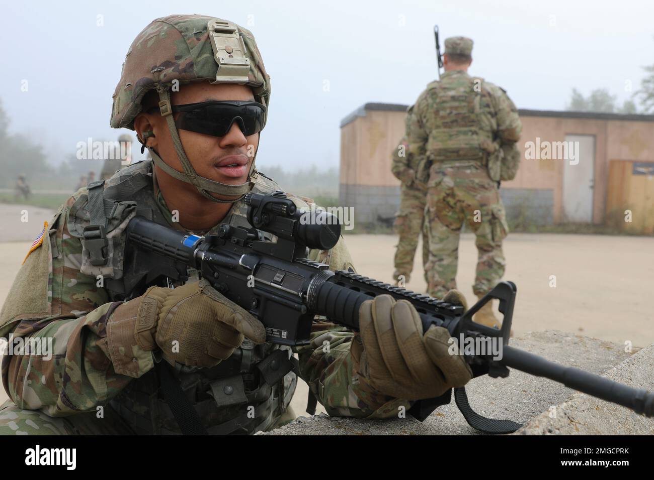 U.S. Army Sgt. Miguel Hawkins, signal support systems specialist