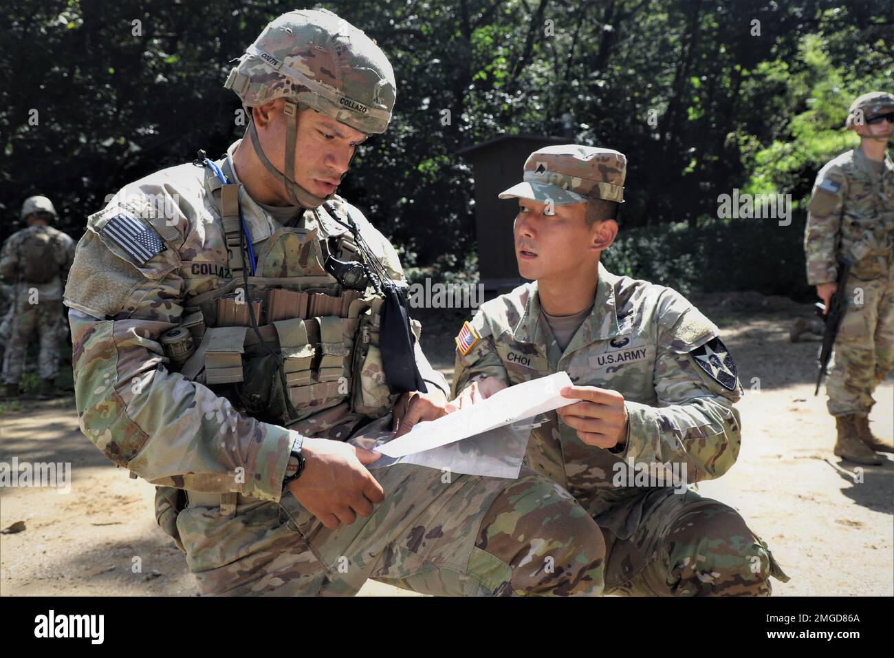 Sgt. Woonghee Choi of the 55th Engineer Mobility Company, 11th Engineer