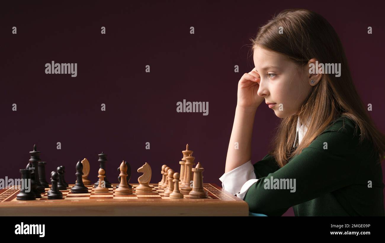 Playing Chess. Man Thinking about His Next Chess Move Stock Image - Image  of strategy, game: 213752197