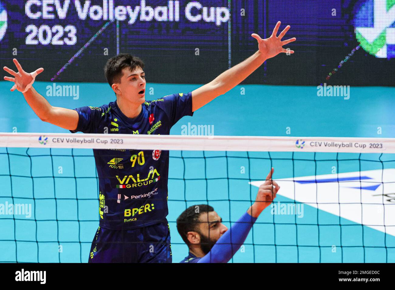 Modena, Italy. 25th Jan, 2023. Tommaso Rinaldi enjoy (Valsa Group ...