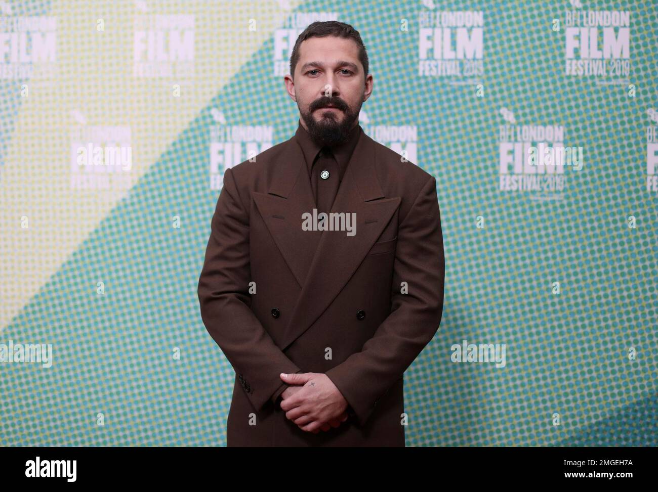Labuff FILE - In this Oct. 3, 2019 file photo, Shia LaBeouf poses for ...