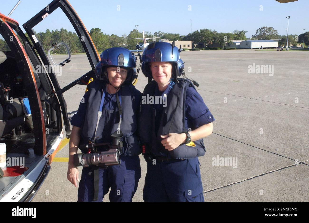 Aviation Training Center - Mobile, Alabama - 26-HK-339-23. Hurricane Katrina Stock Photo