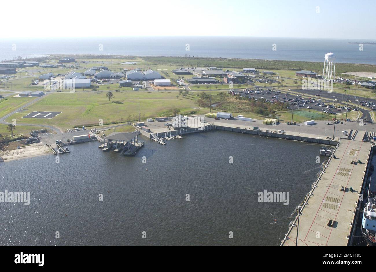 Coast Guard Structures - Station Pascagoula - Aerial - 26-HK-101-10 ...