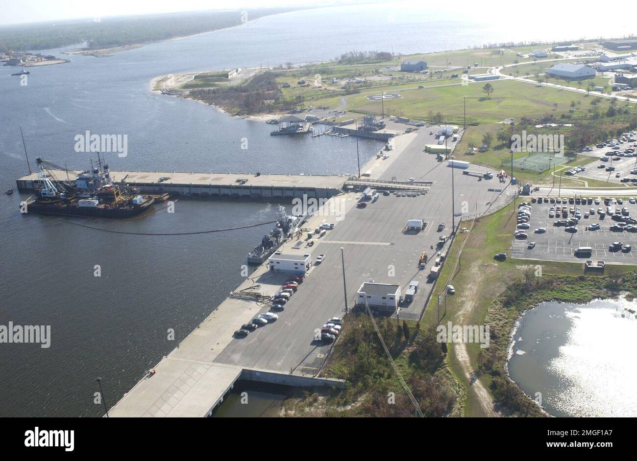 Coast Guard Structures - Station Pascagoula - Aerial - 26-HK-101-8 ...