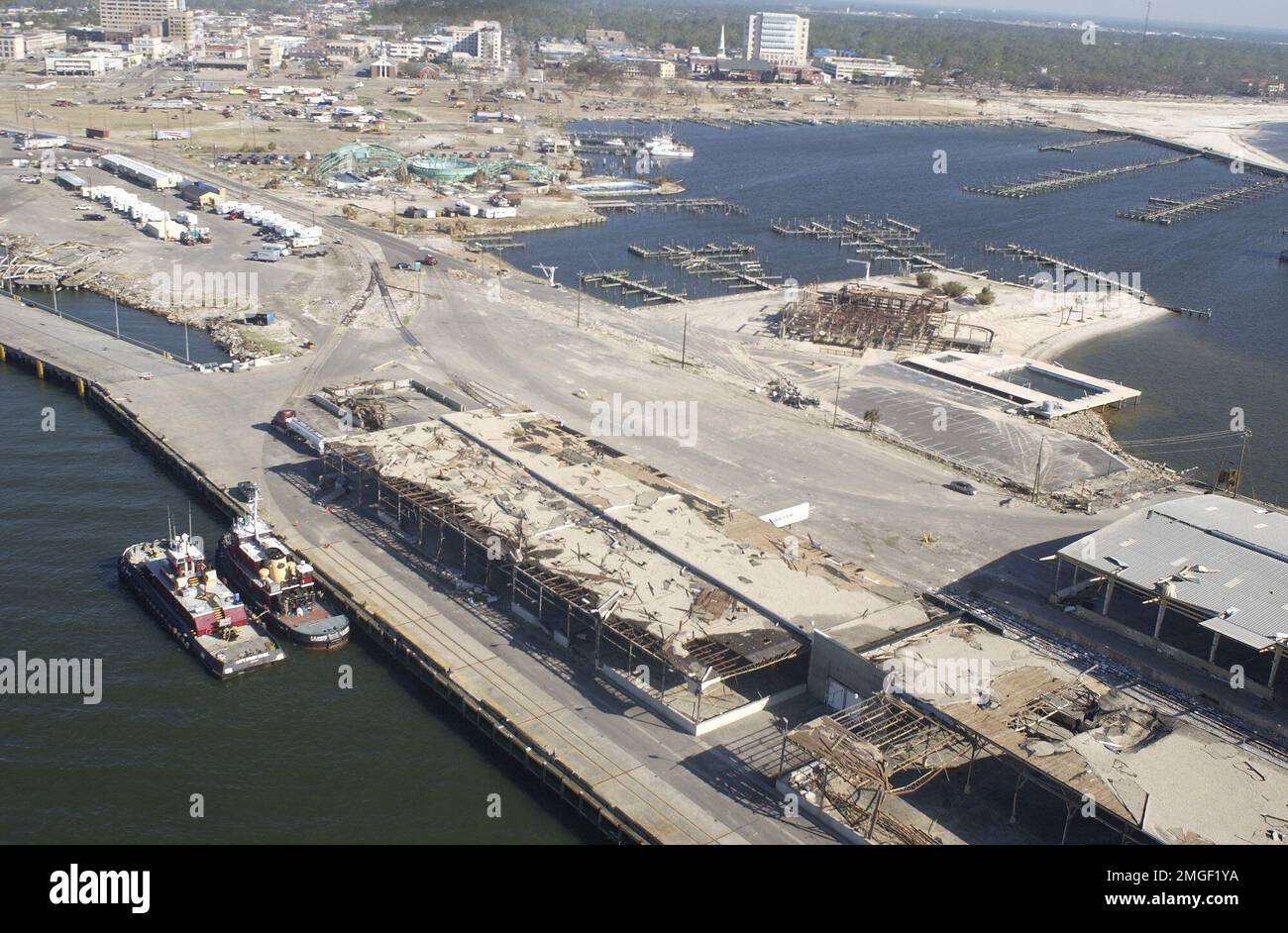 Coast Guard Structures Station Gulfport Aerial 26HK997