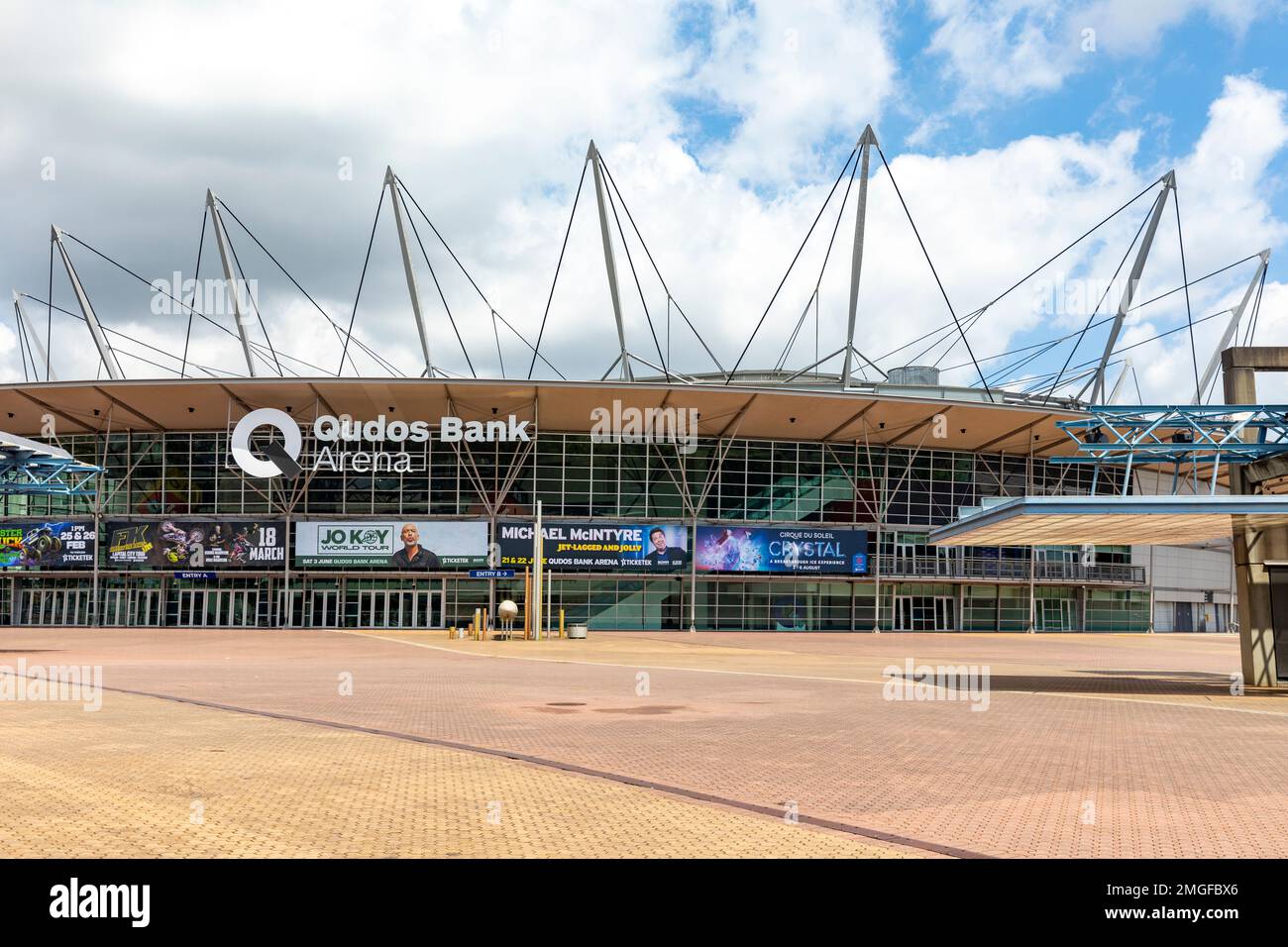 Qudos Bank Arena Stadium And Entertainment Venue, Exterior Outside 