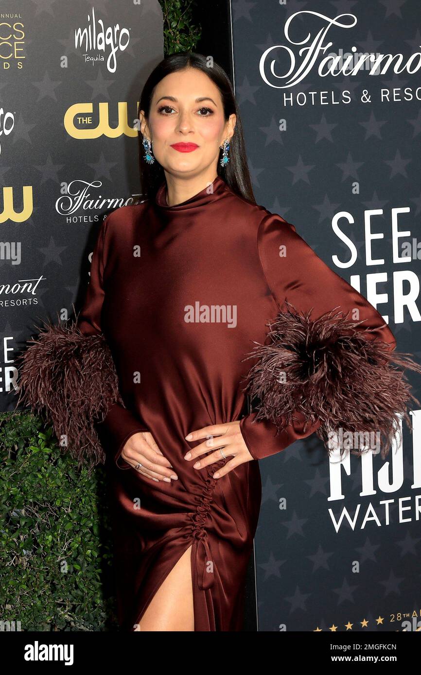 LOS ANGELES - JAN 15: Angelique Cabral at 2023 Critics Choice Awards