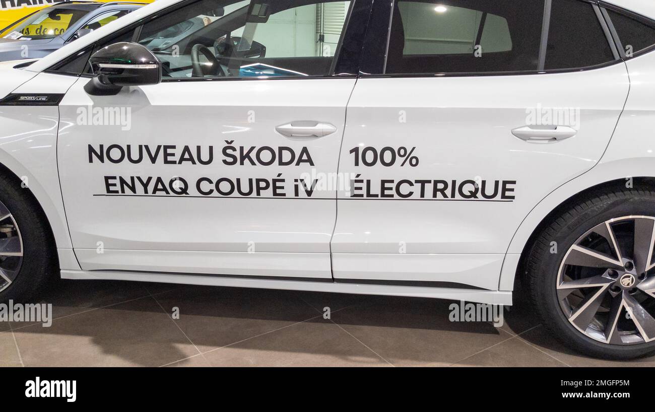 Nouveau Skoda Enyaq coupé