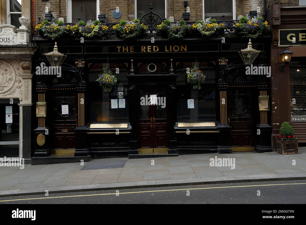 The Red Lion, a 19th century Victorianera gin palace which numbers one