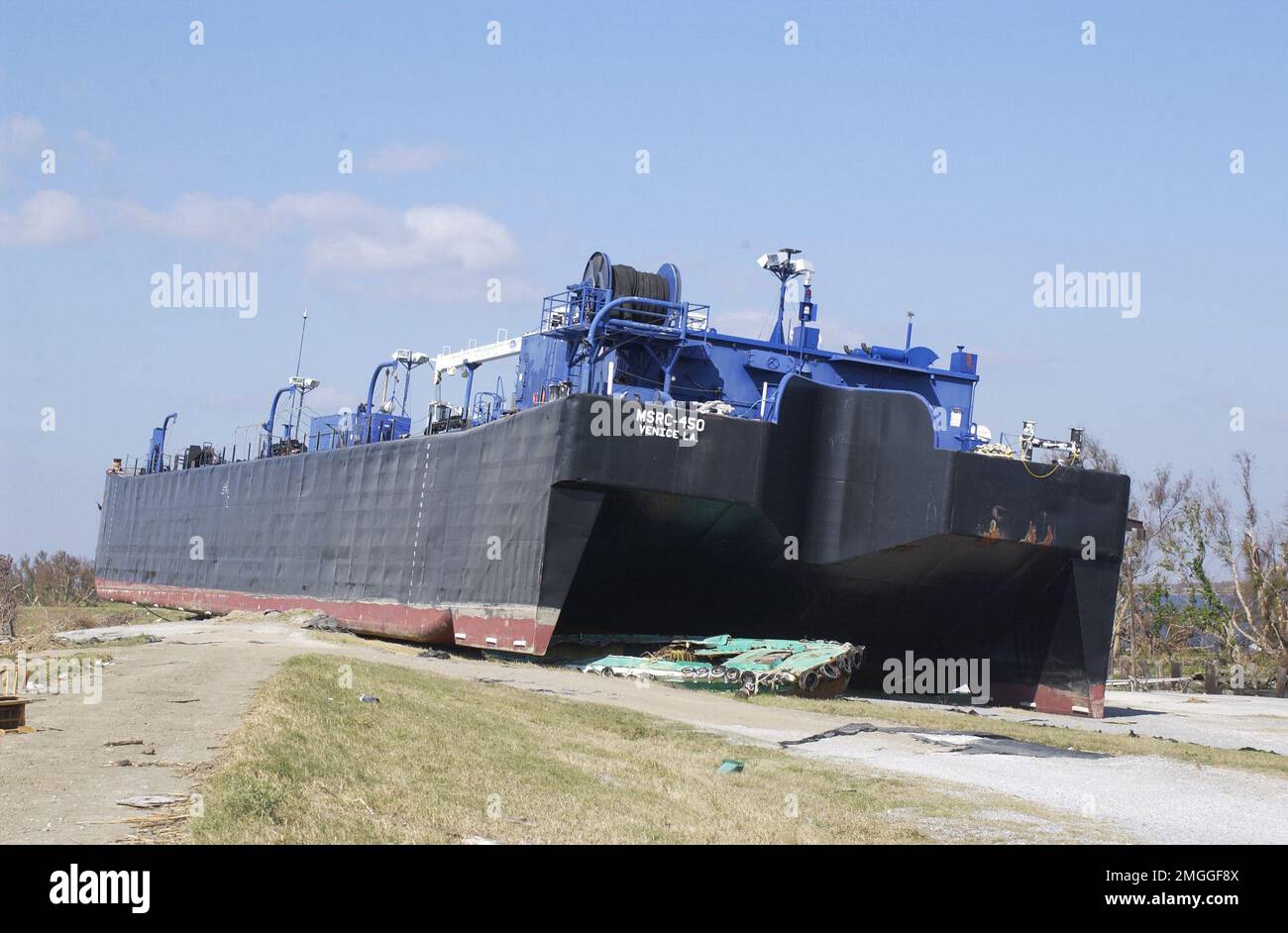 Buras, Louisiana 26HK3403. Hurricane Katrina Stock Photo Alamy