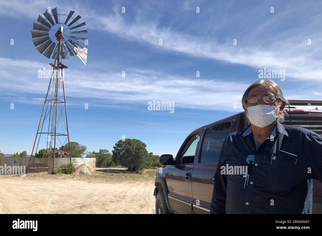 Johnnie Henry, president of the Navajo Nation's Church Rock chapter