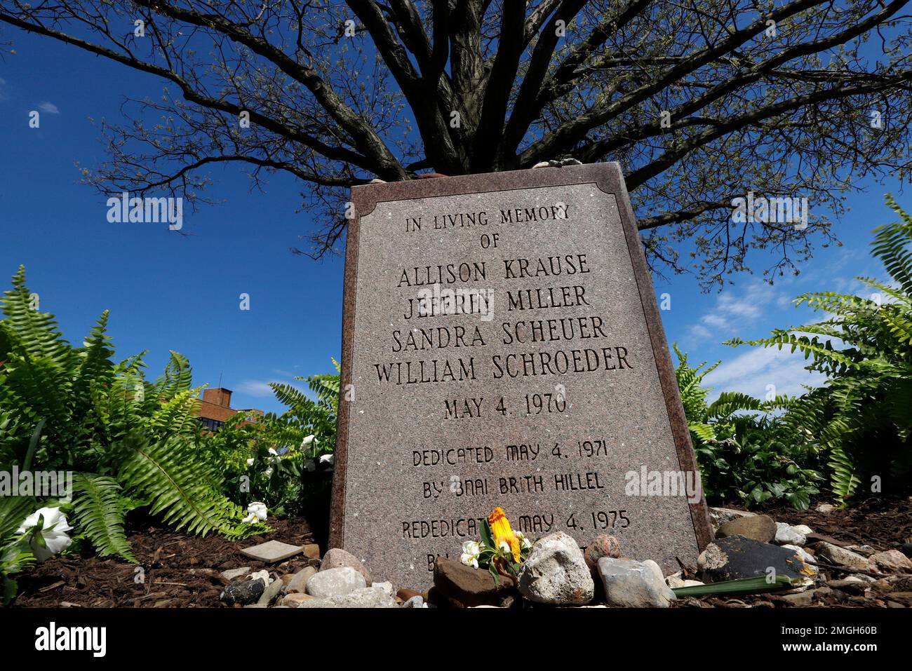 This is a memorial Sunday, May 3, 2020, on the Kent State University ...