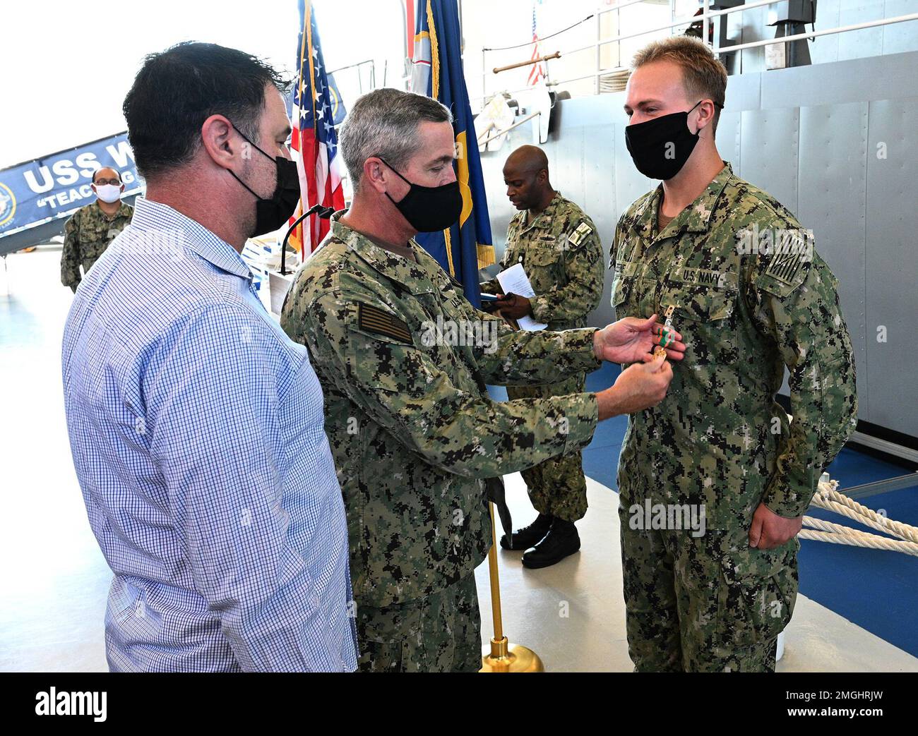 GREAT LAKES, Ill. (Aug. 24, 2022) Rear Adm. Pete Garvin, commander ...