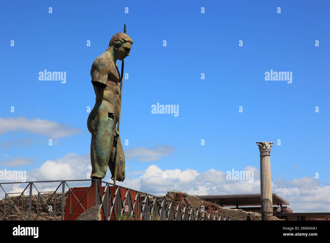 Statue des Daedalus (von Mitoraj), Daidalos, Gestalt in der