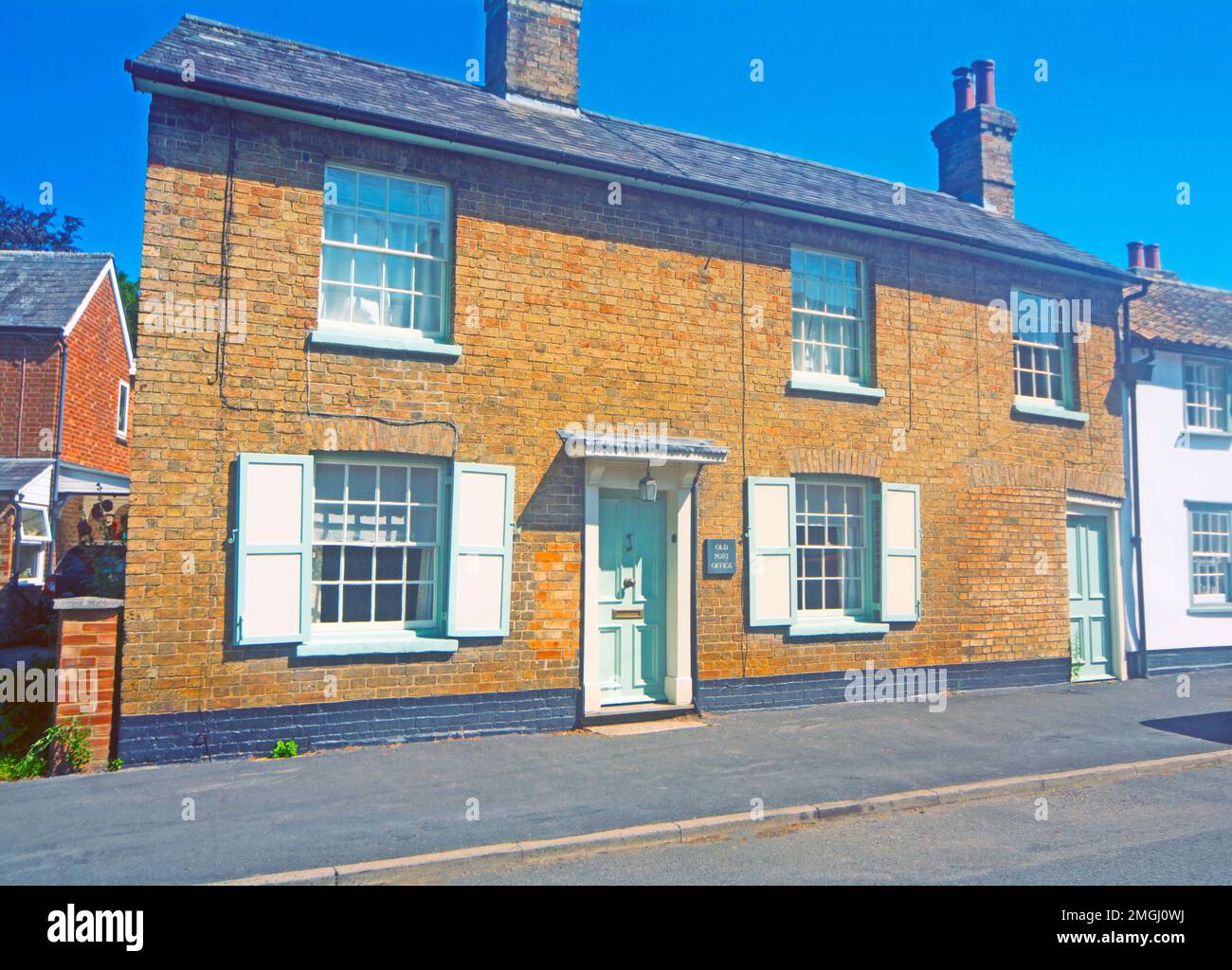 GREAT CHESSTERFORD Essex Old Post Office Gt Stock Photo Alamy