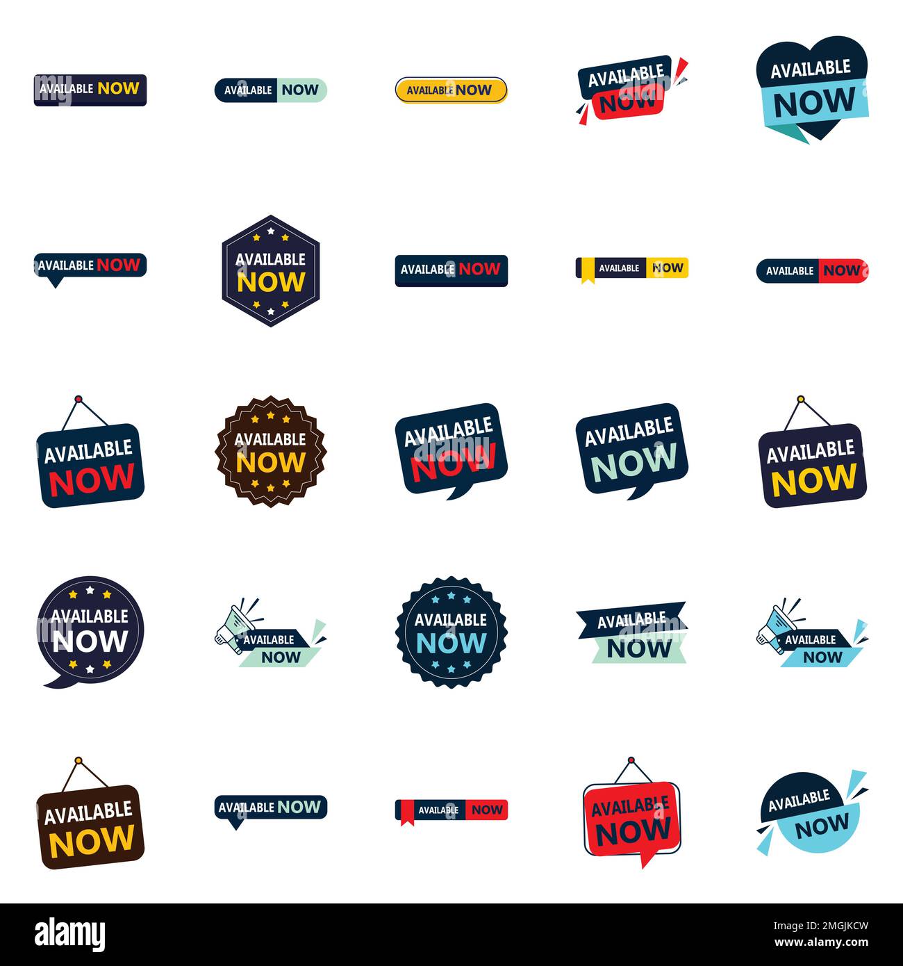 Versatile and Unique Available Now 25 Vector Banners for Unlimited