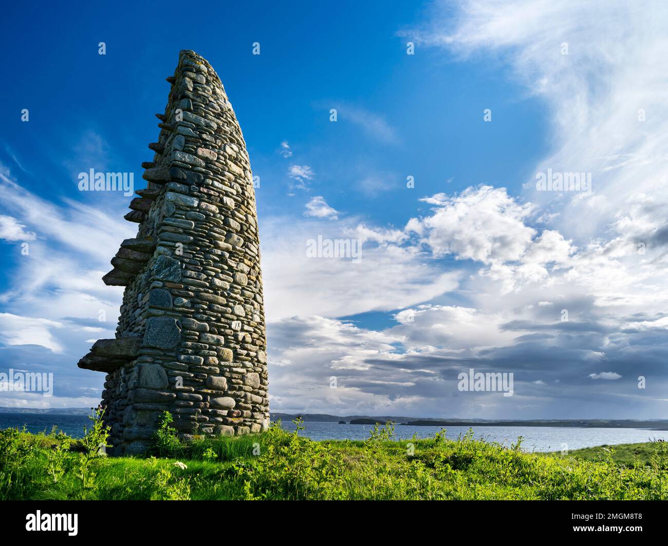 Isle of Lewis, part of the island Lewis and Harris in the Outer ...