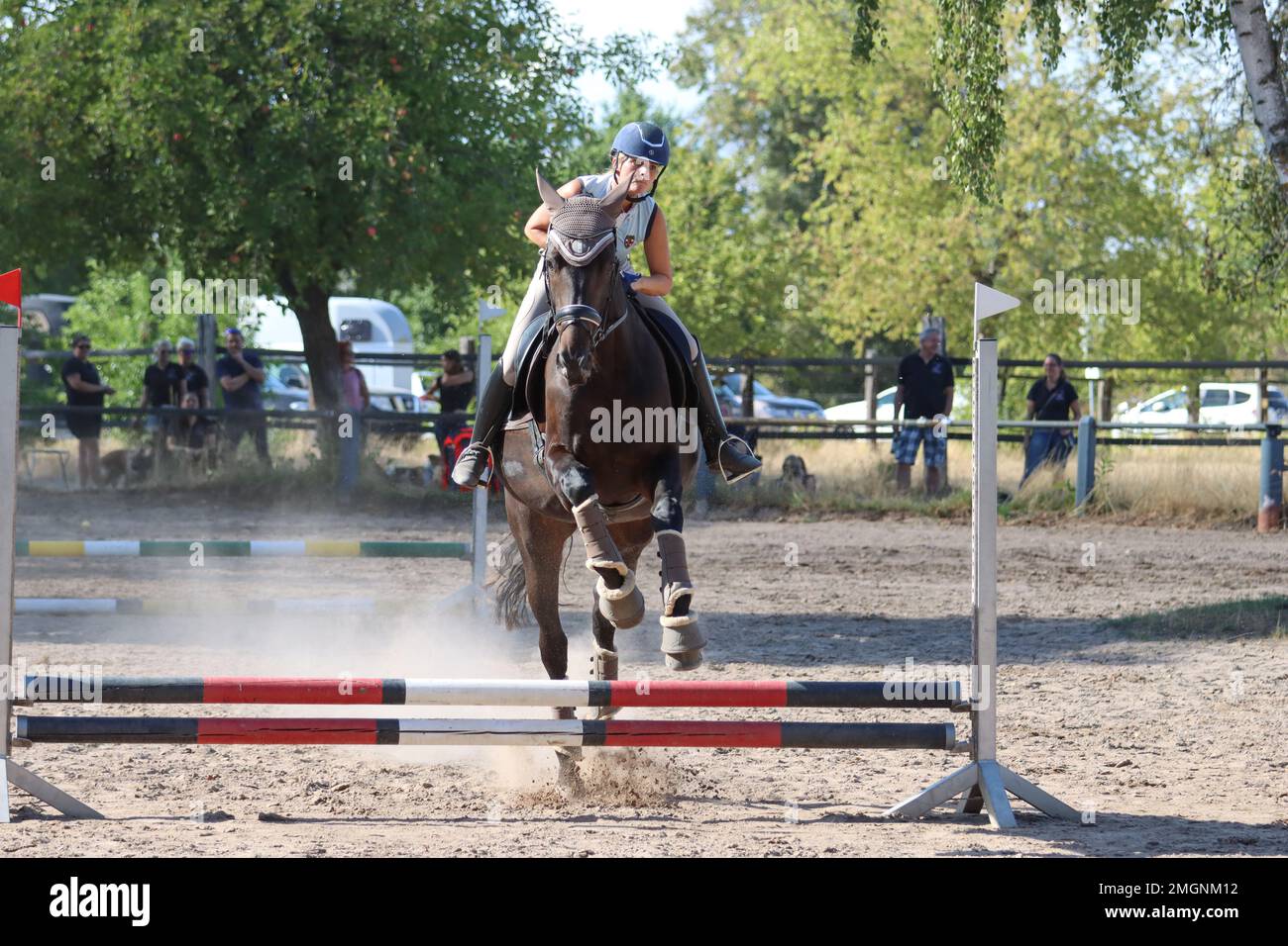 official show jumping tournaments in germany Stock Photo Alamy