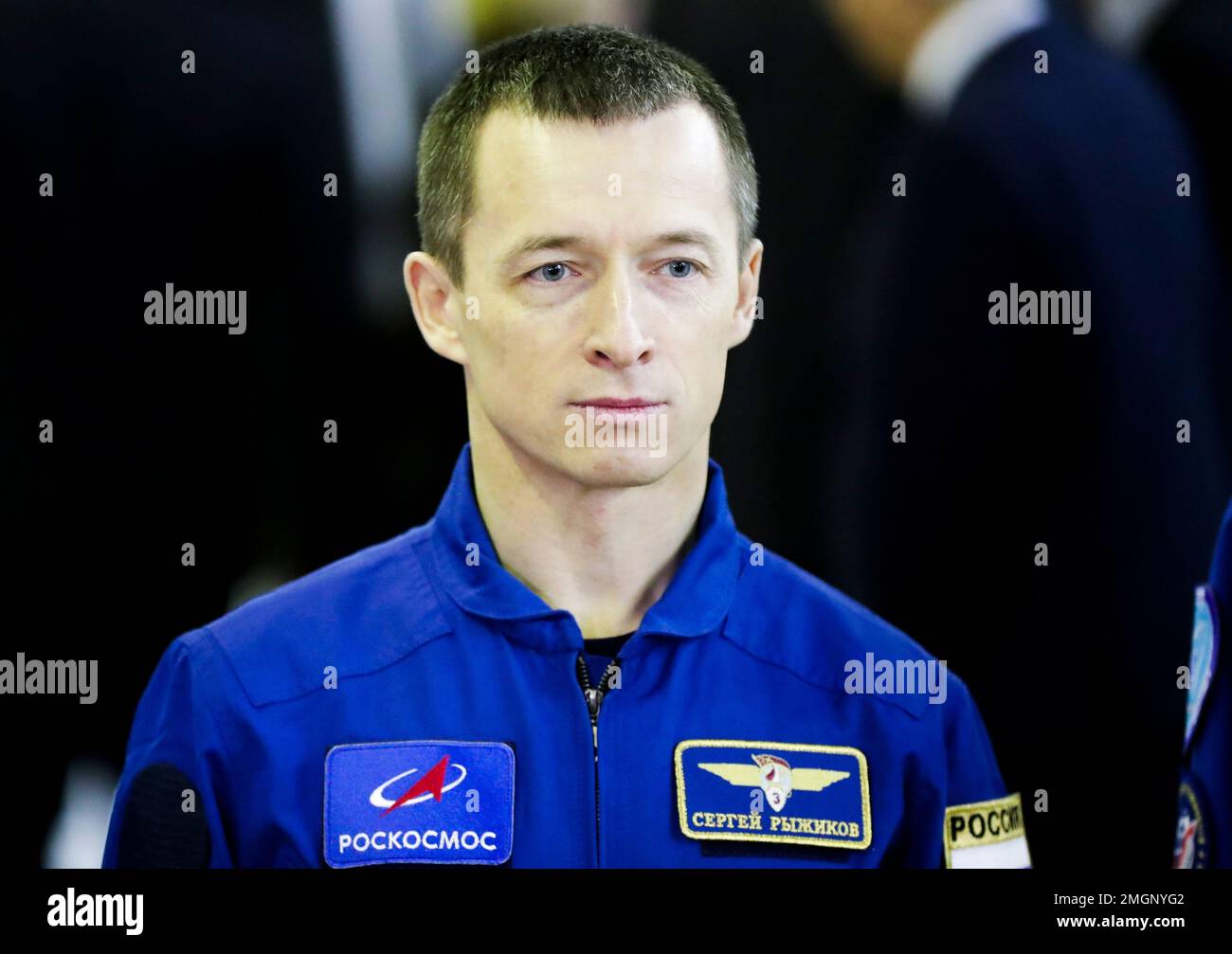 A member of a backup crew of the International Space Station, Russian