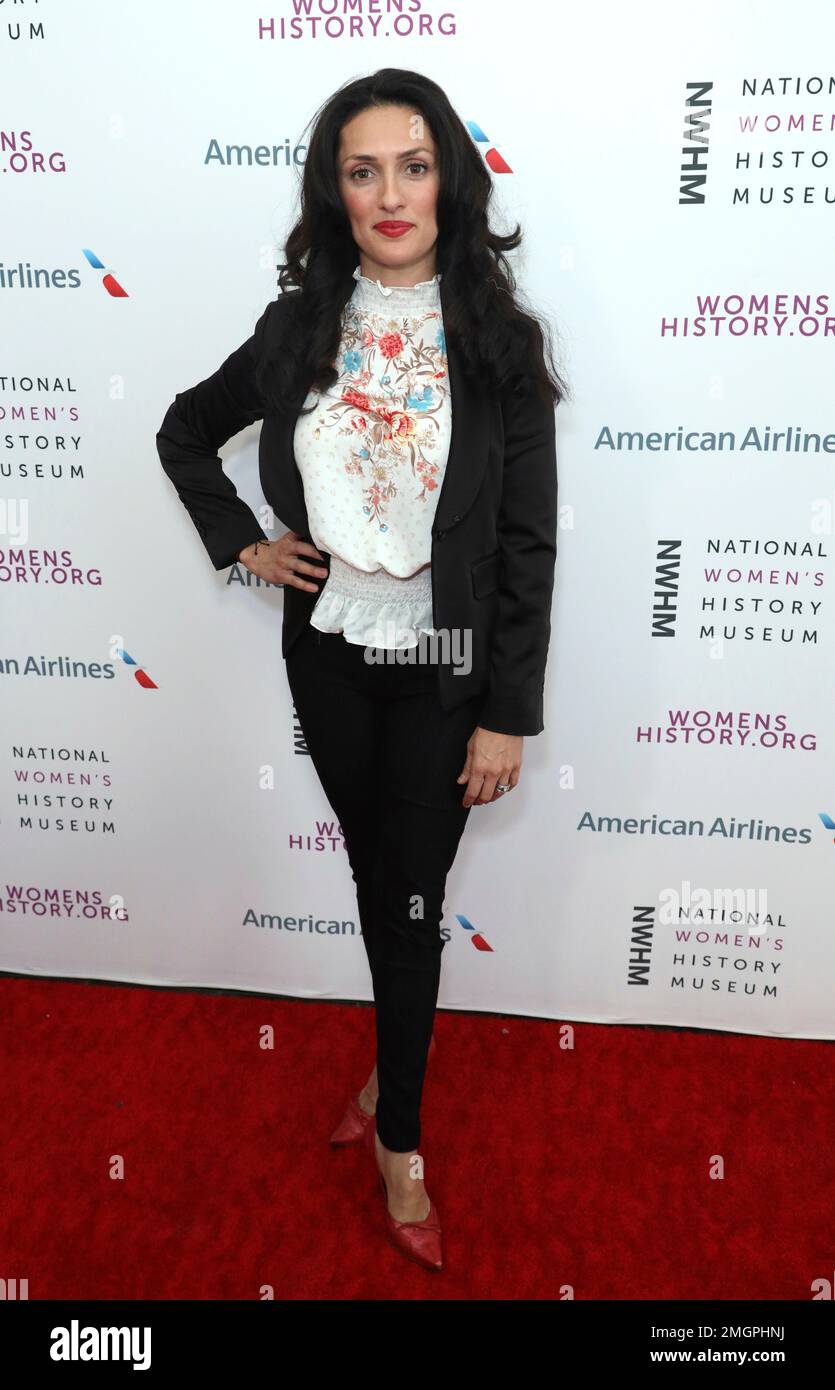 Mirelly Taylor arrives at the Eighth Annual Women Making History Awards