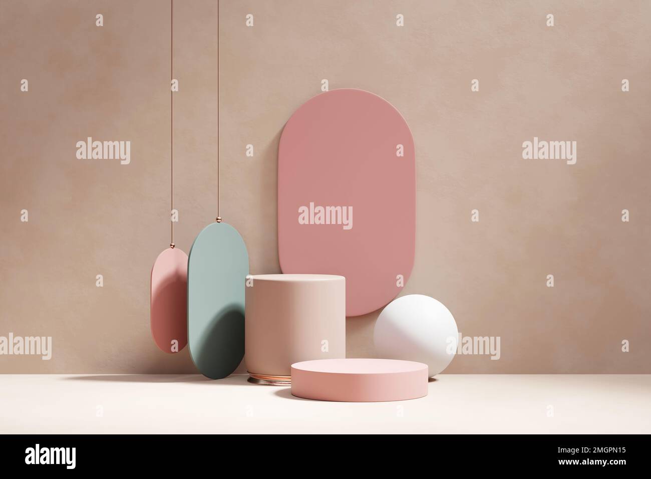 Abstract Minimal Modern Podium Platform For Product Display Showcase 3D ...