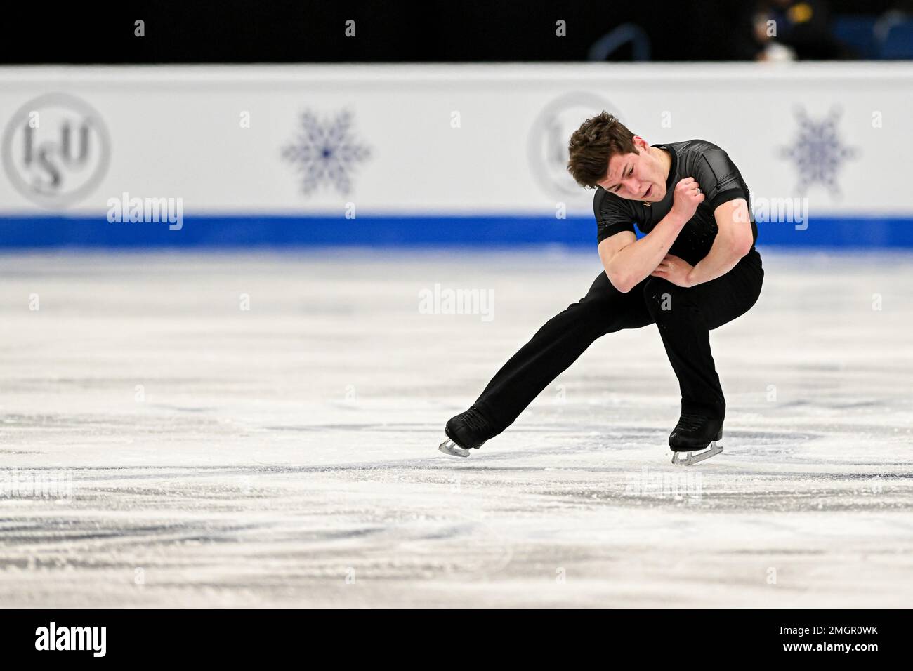 Mark GORODNITSKY (ISR), during Men Short Program, at the ISU European