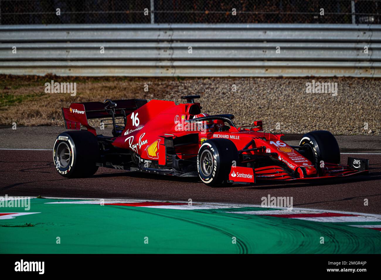 Italy. 26th January 2023. 16 Charles Leclerc Scuderia Ferrari