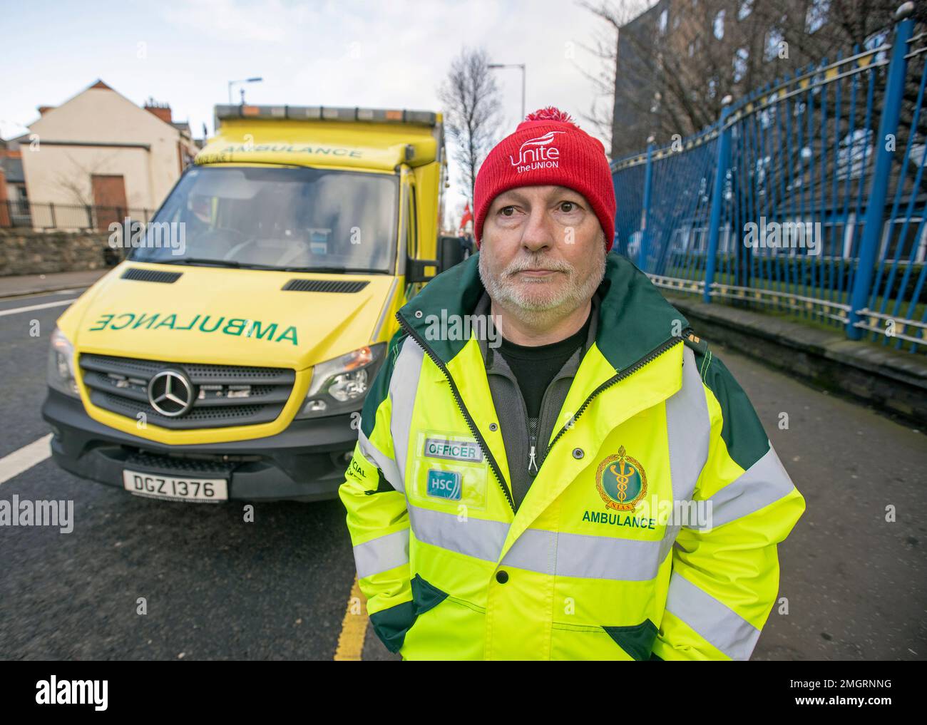 Eddie Richmond, Northern Ireland Ambulance Duty Control Manager on the