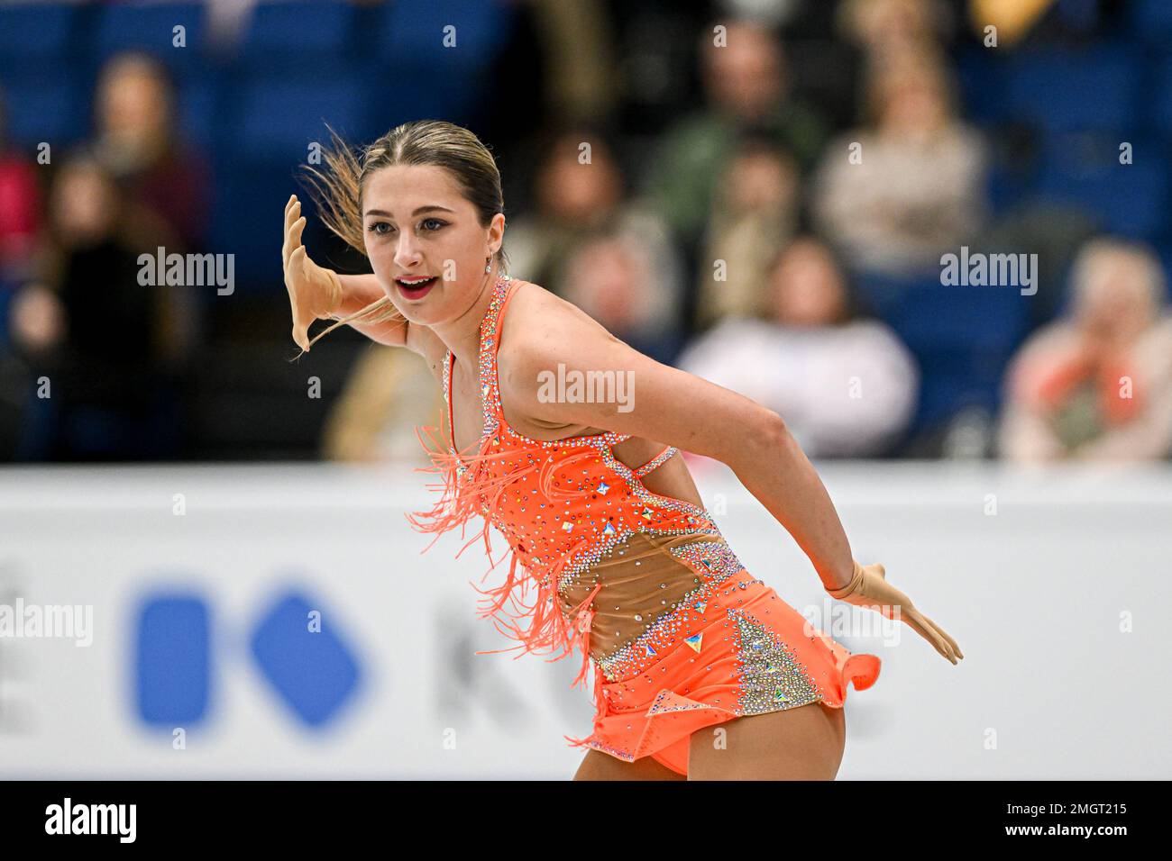 Nikola RYCHTARIKOVA (CZE), during Women Short Program, at the ISU