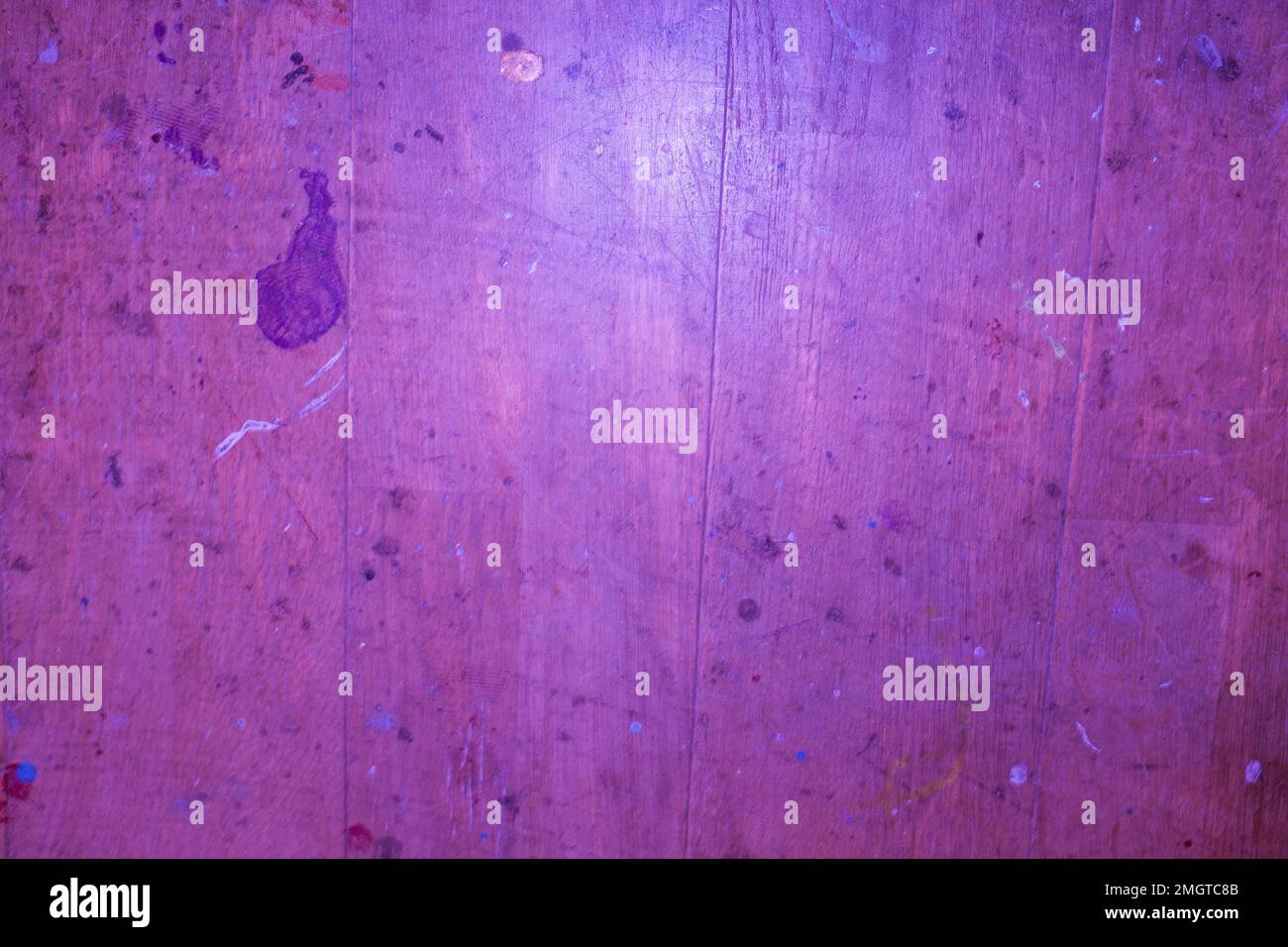 Wooden pink background with purple painting Stock Photo Alamy